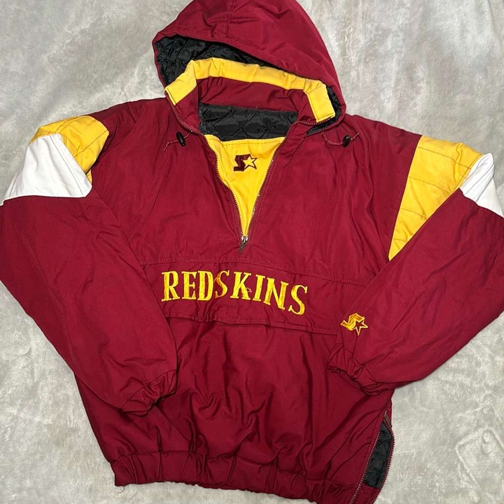 Washington Redskins winter pullover jacket Large